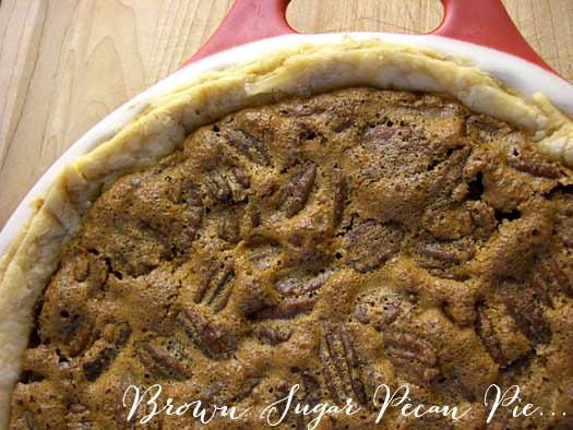 Southern Brown Sugar Pecan Pie | A staple at our Thanksgiving table!