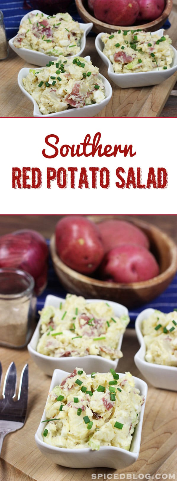 Red Potato Salad | Summer staple for backyard picnics