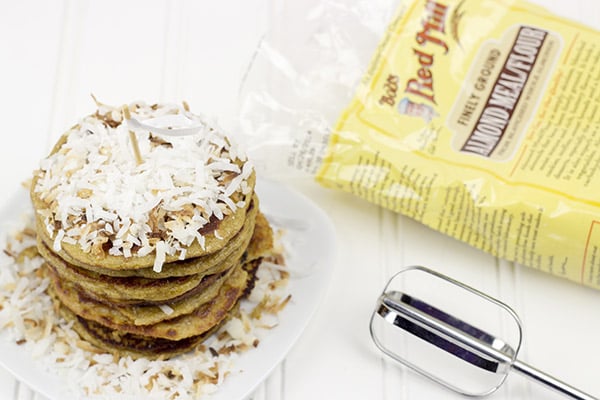 Gluten-Free Toasted Coconut Pancakes