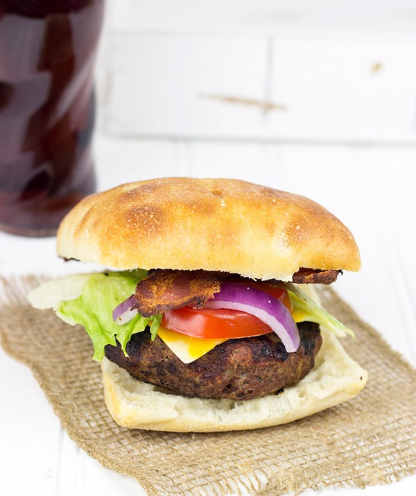 Beef Ciabatta Burger Recipe