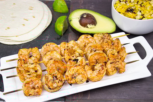 Southwest Shrimp Tacos: These grilled tacos are a delicious and fun summer dinner!