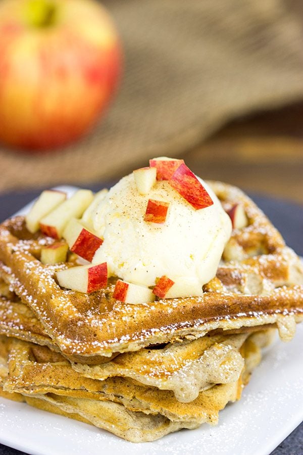 Banana Waffles - Kim's Cravings