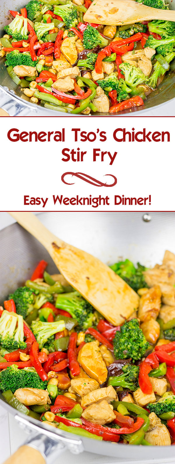 General Tso's Chicken Stir Fry | An easy flavor-packed stir fry recipe