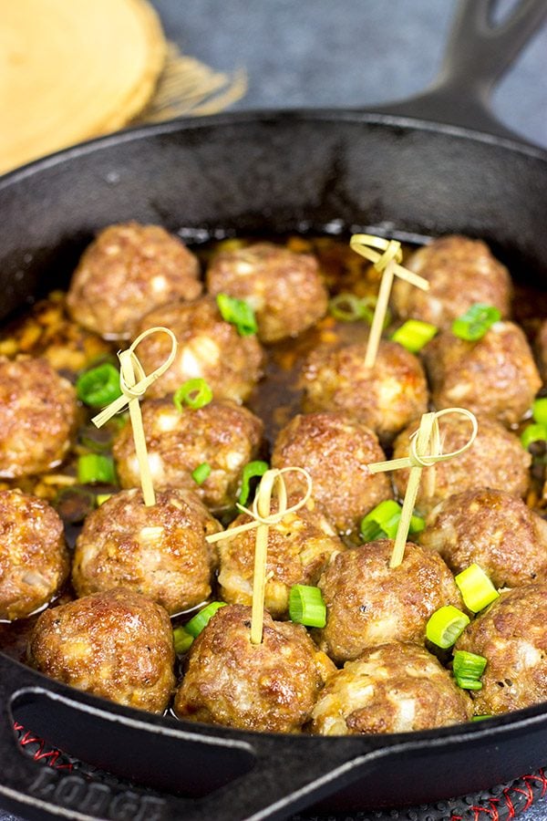 These Sweet and Sour Meatballs are perfect for either appetizers or a hearty, winter meal!