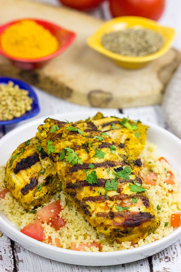 Grilled moroccan chicken best sale