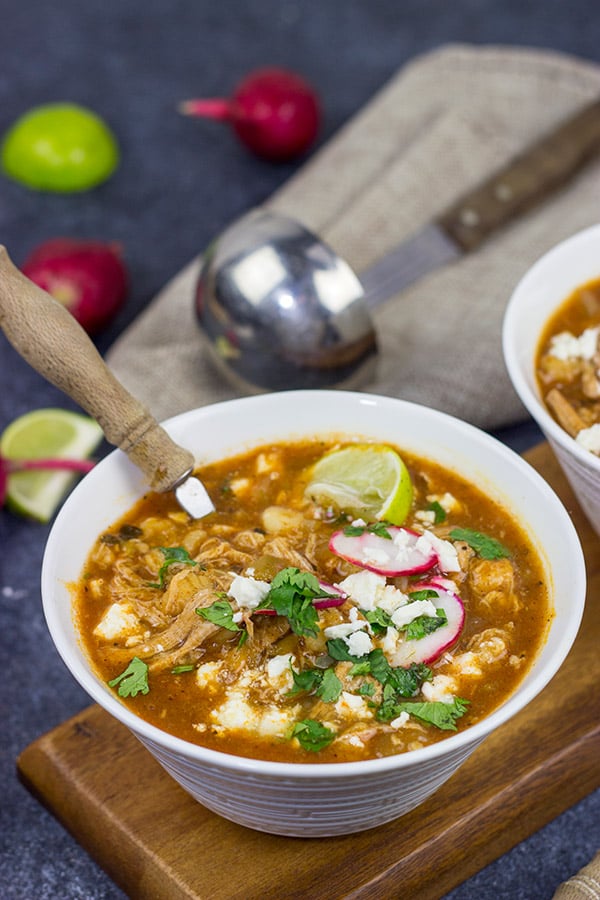 Slow Cooker Pork Posole