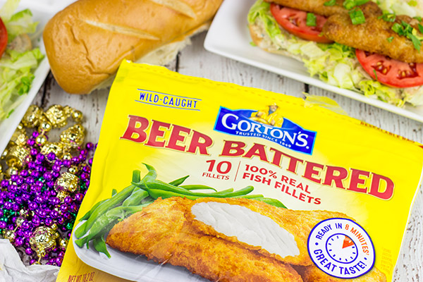 Beer Battered Fish Po'Boys Easy weeknight meal!