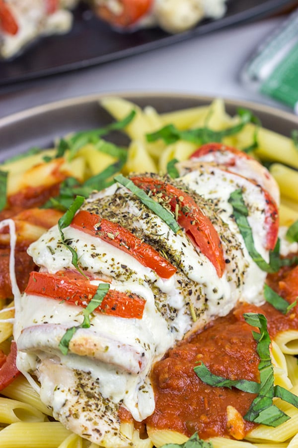 Stuffed Chicken Caprese Put a fun spin on classic flavors! Spiced