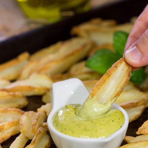 Garlic Pesto Aioli Ready in less than 5 minutes! Spiced