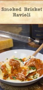 Smoked Brisket Ravioli | Homemade pasta meets smoked meat!