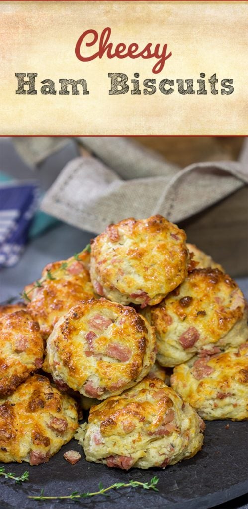 Ham and Cheese Stuffed Biscuits ⋆ Real Housemoms