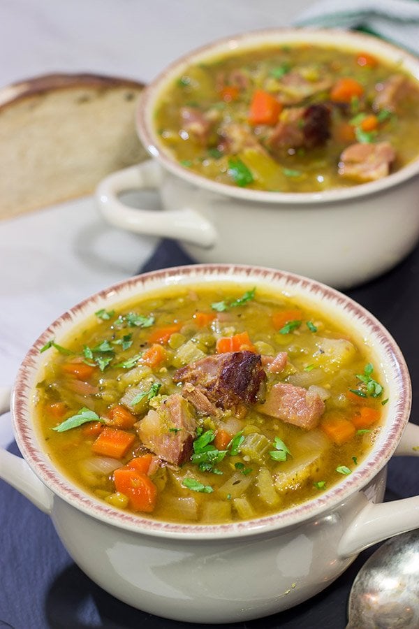 Slow Cooker Split Pea Soup