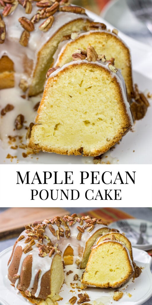 Easy Cream Cheese Pecan Pound Cake