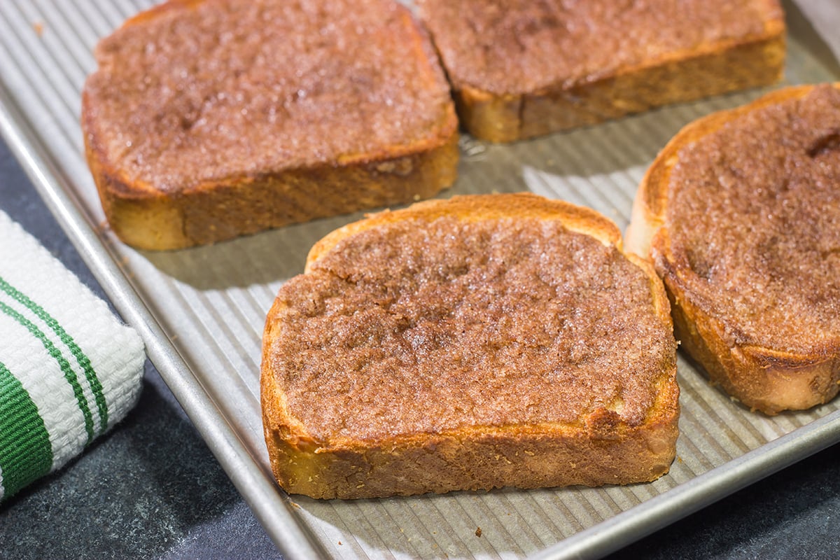 Homemade Cinnamon Toast  Simple recipe for the BEST cinnamon toast!