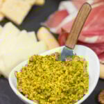 Looking for a fun appetizer idea? Make a batch of this Homemade Stoneground Mustard and whip up a cheddar cheese charcuterie board!