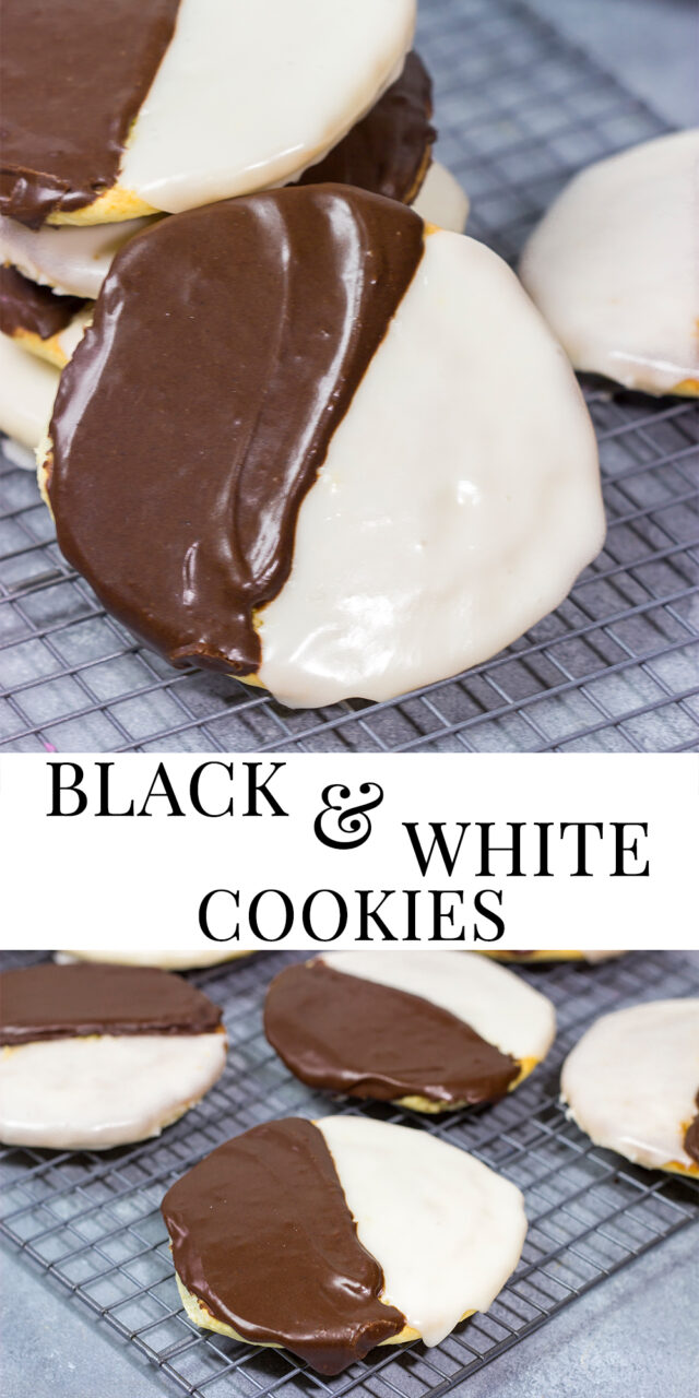 Black and White Cookies | Classic NYC bakery treat!