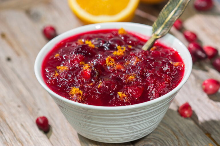 Easy Cranberry Sauce | Spicedblog