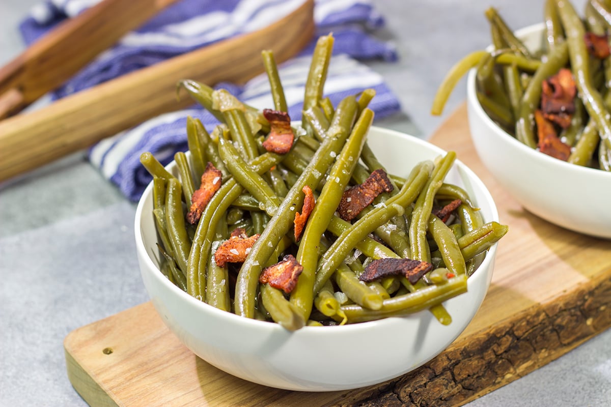 Slow Cooker Green Beans - Slow Cooker Gourmet