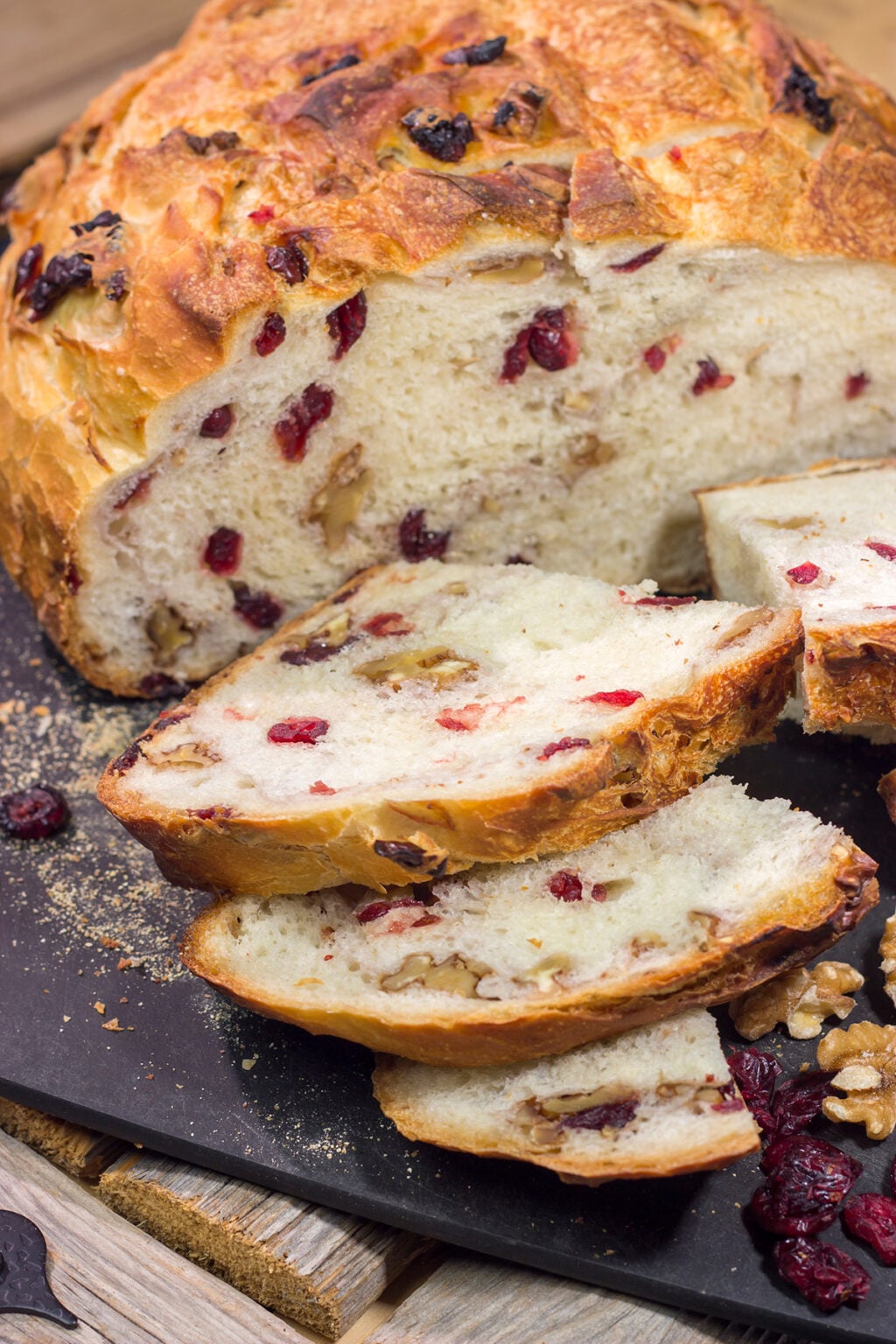 Cranberry Walnut Bread | Spicedblog