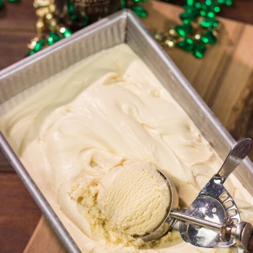 This Bailey's Ice Cream is a fantastic way to celebrate St. Patrick's Day! It's boozy, creamy and absolutely delicious.