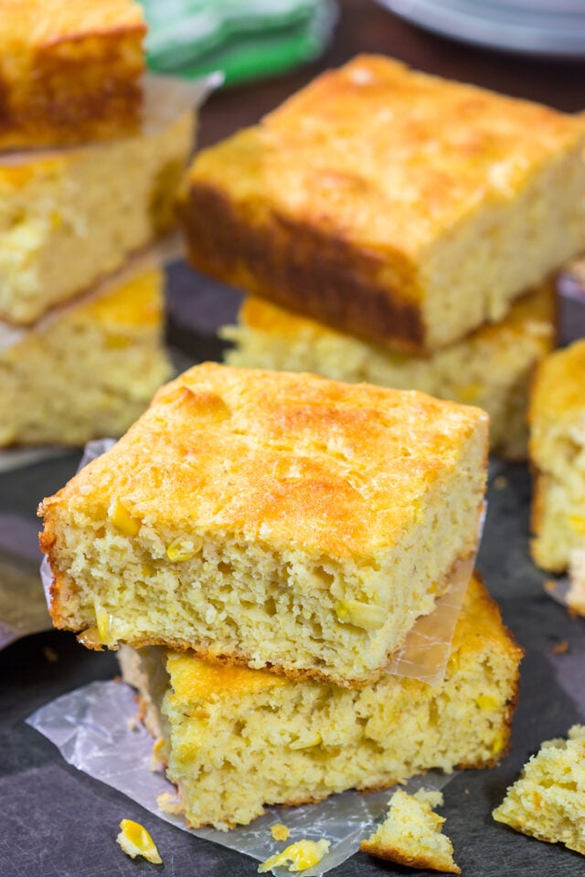 Cornbread with Creamed Corn | Spicedblog