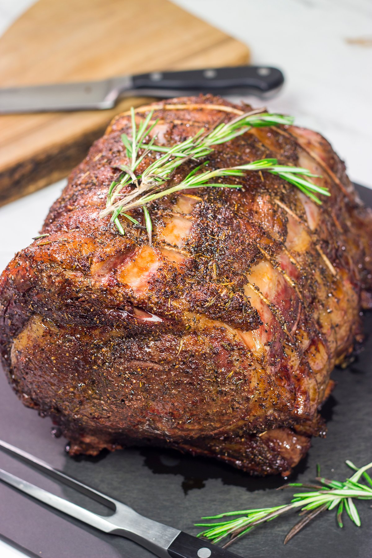 Prime Rib Roast (Standing Rib Roast) - Reverse Sear Method - Drive Me Hungry