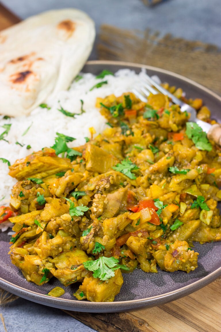 Looking for a different way to cook eggplant? Popular in northern India, Baingan Bharta is a vegetarian Indian recipe that is packed with flavor!