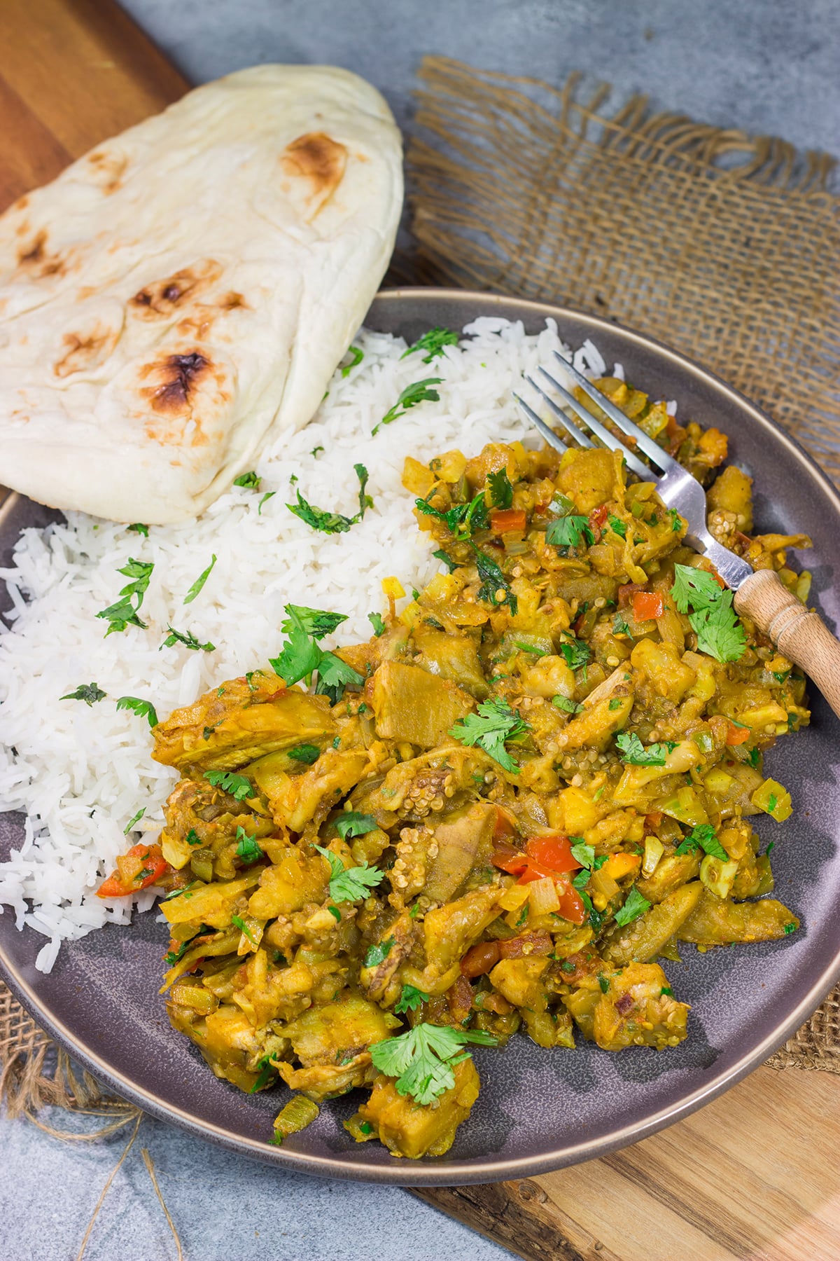 Looking for a different way to cook eggplant? Popular in northern India, Baingan Bharta is a vegetarian Indian recipe that is packed with flavor!