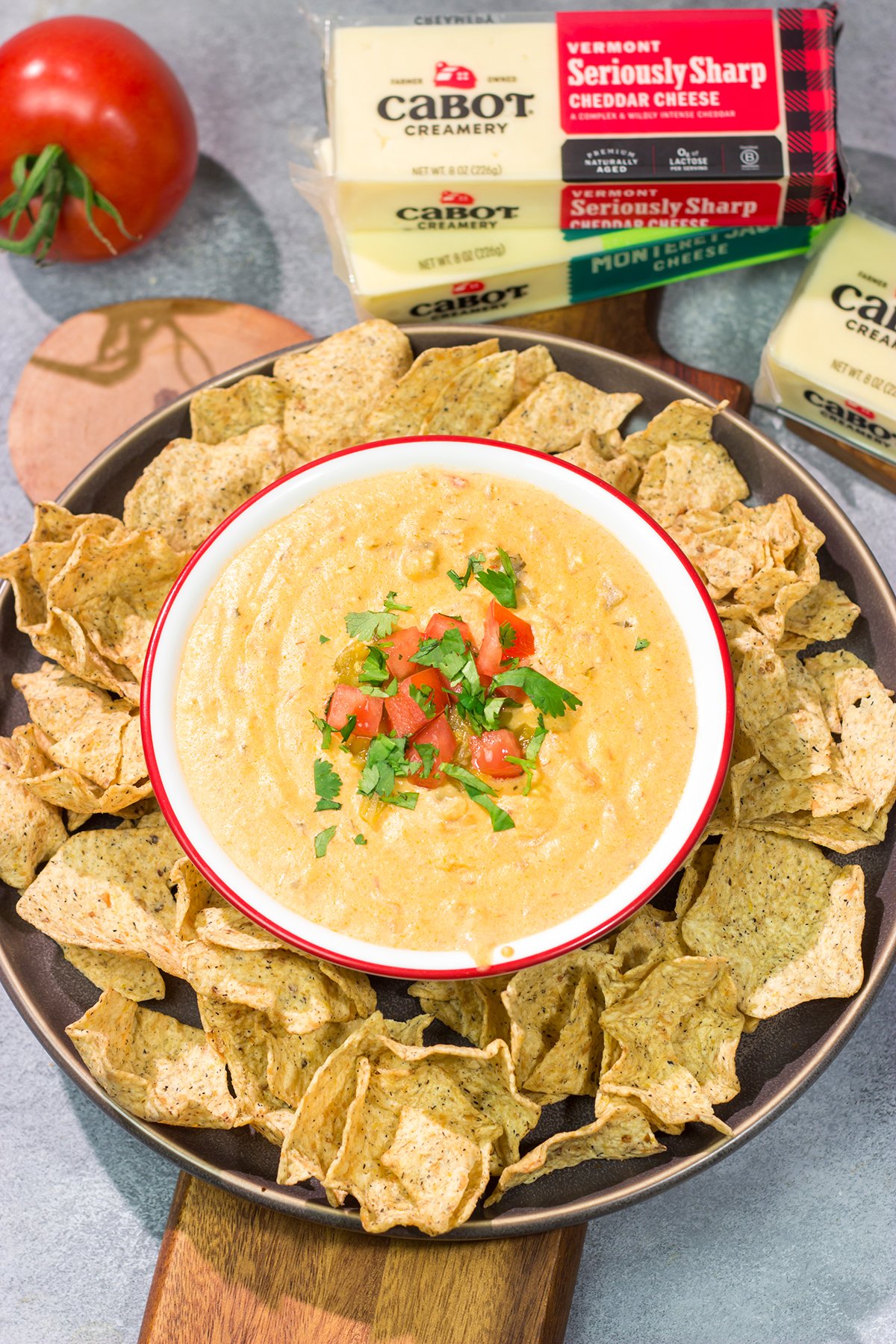 Whether it's a game night or a casual evening with friends, this Slow Cooker Queso is an easy and delicious appetizer that's sure to be a crowd favorite!