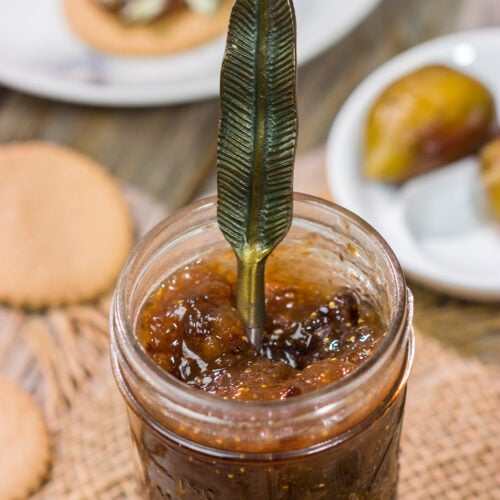 This Cardamom Fig Jam is absolutely wonderful on toast or biscuits, on cheese plates or with blue cheese and ginger snaps. Enjoy!