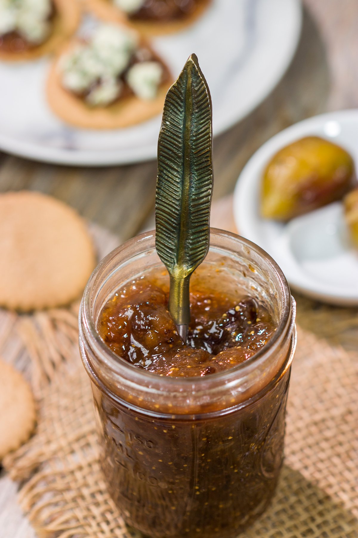 This Cardamom Fig Jam is absolutely wonderful on toast or biscuits, on cheese plates or with blue cheese and ginger snaps. Enjoy!