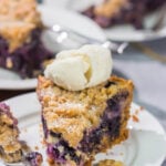 Blueberry Cream Pie