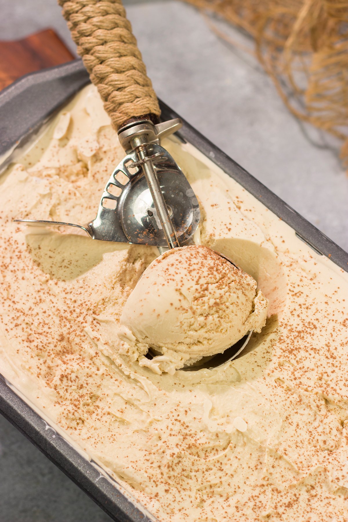 Turn a classic Italian dessert into a frozen summer treat with this recipe for Tiramisu Ice Cream!
