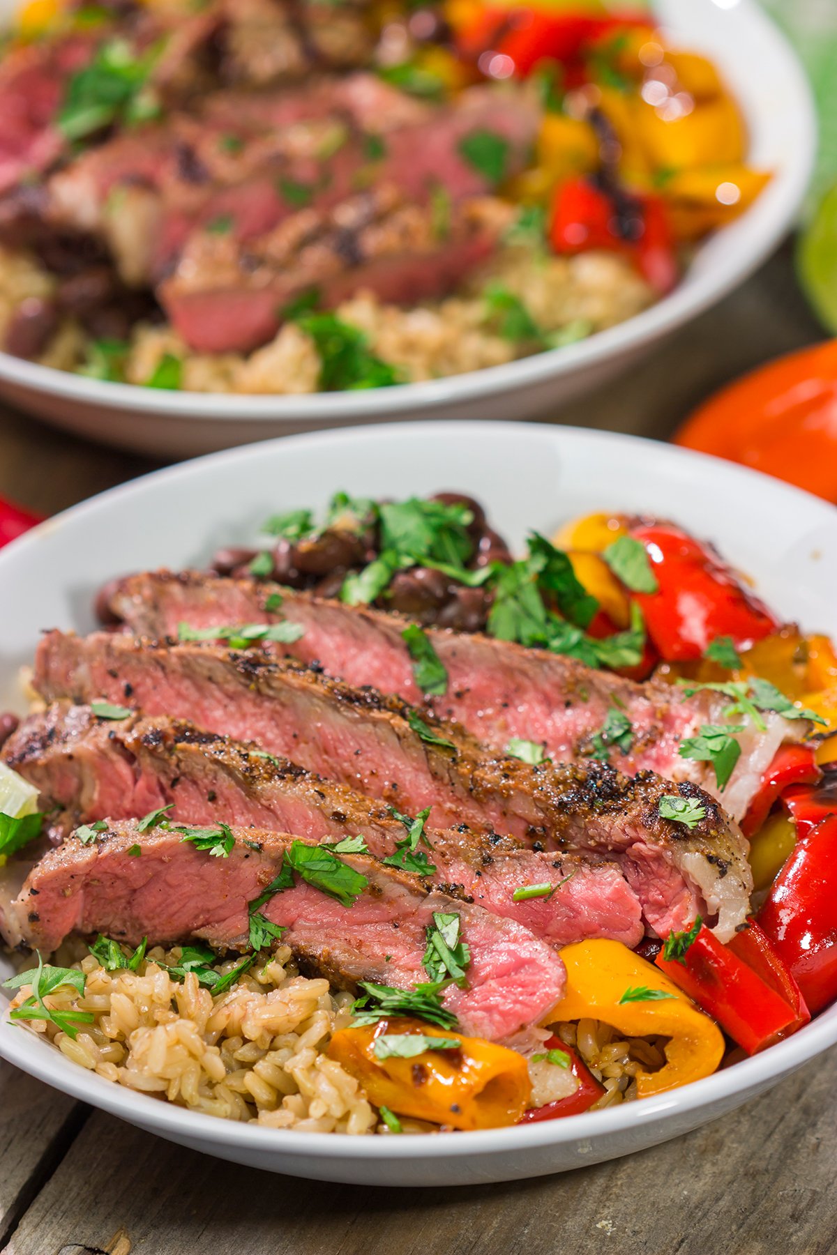 These Grilled Steak Burrito Bowls are packed with summer flavor, but they're easy enough to make on a weeknight. Happy Grilling!