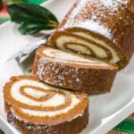 Gingerbread Cake Roll