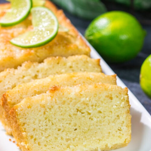Featuring a bright citrus flavor, a slice of this Buttermilk Lime Quick Bread makes for a great mid-morning snack or a tasty late night dessert. You choose!