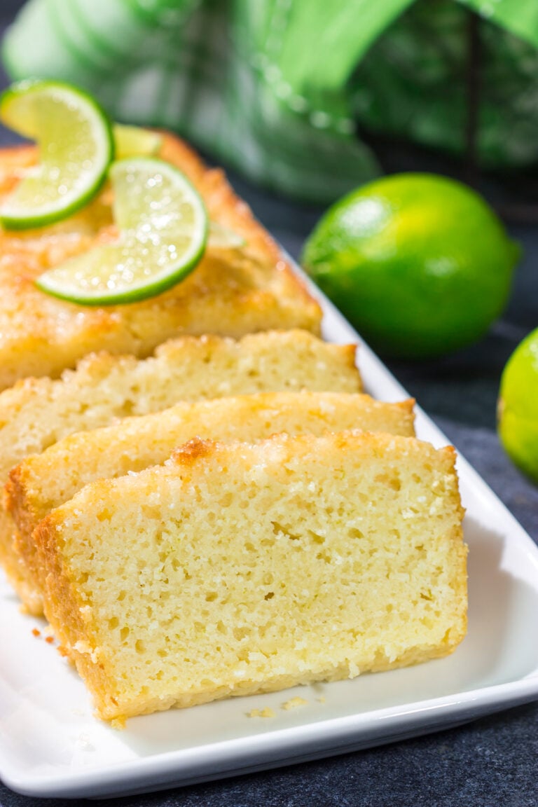 Featuring a bright citrus flavor, a slice of this Buttermilk Lime Quick Bread makes for a great mid-morning snack or a tasty late night dessert. You choose!