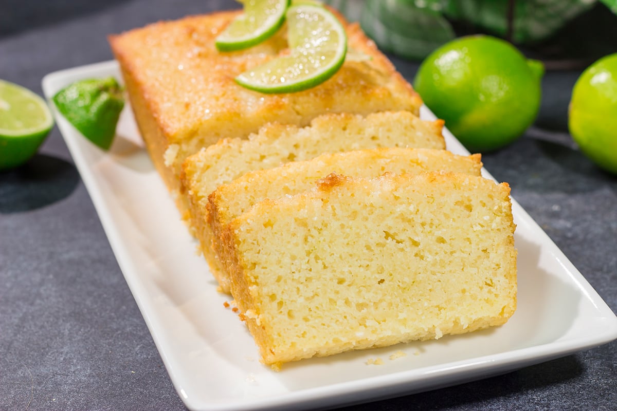 Featuring a bright citrus flavor, a slice of this Buttermilk Lime Quick Bread makes for a great mid-morning snack or a tasty late night dessert. You choose!