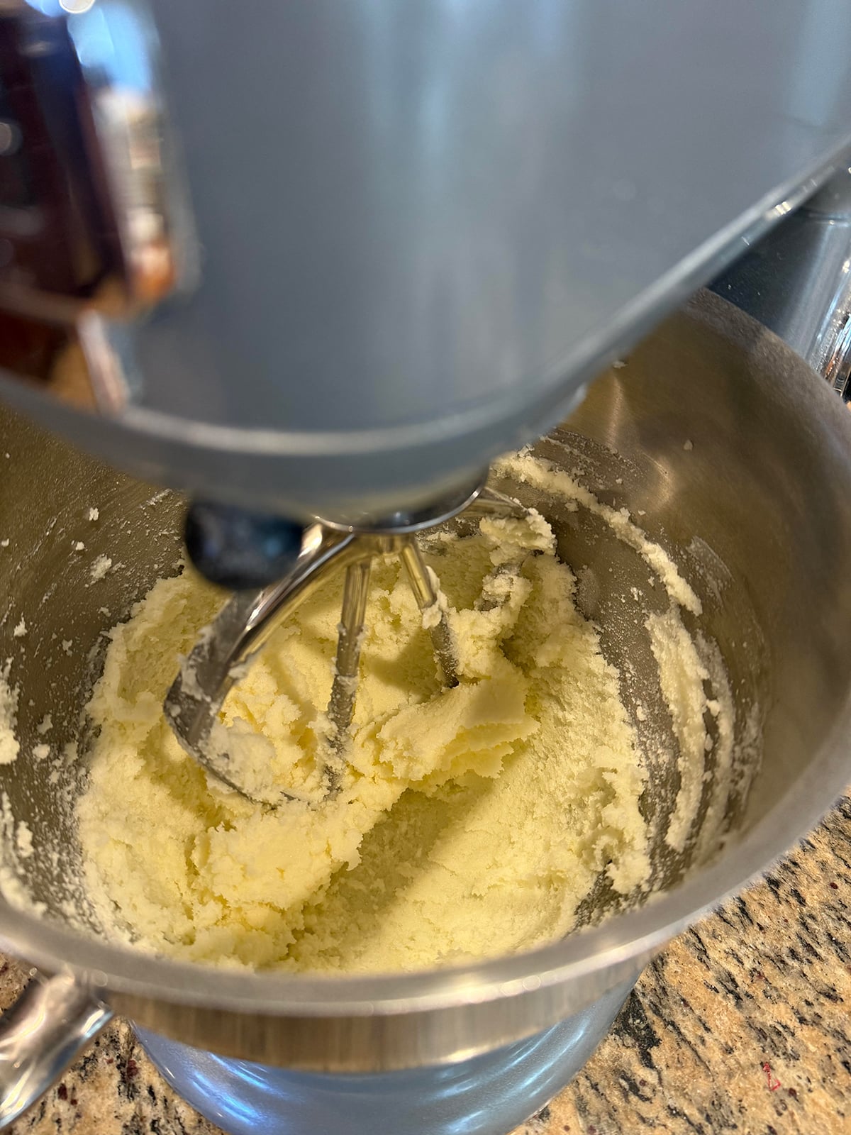 Pound cake batter