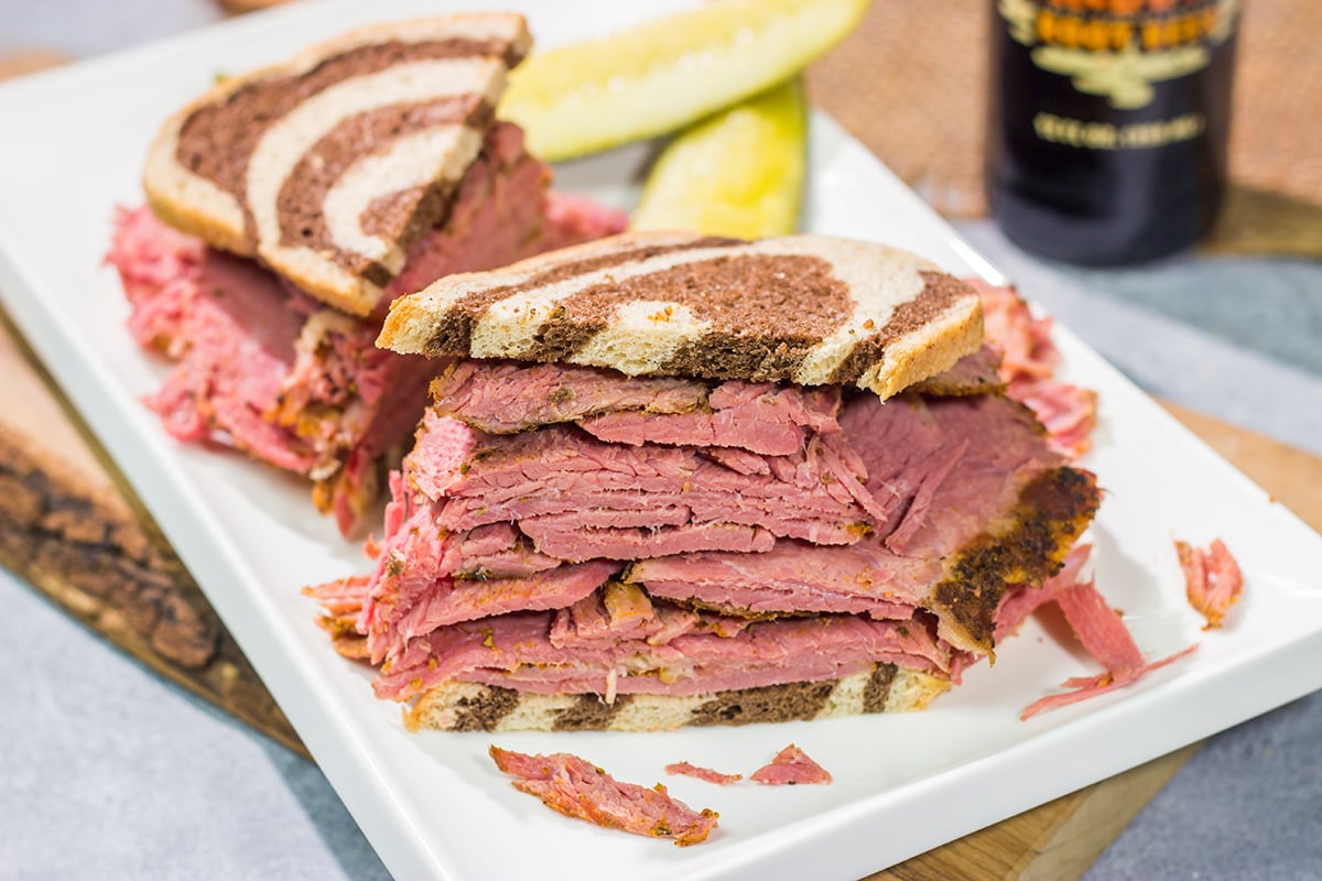 Take slow cooking to a whole new level with this Sous Vide Corned Beef. This method leads to a tender, perfectly cooked corned beef...every time!