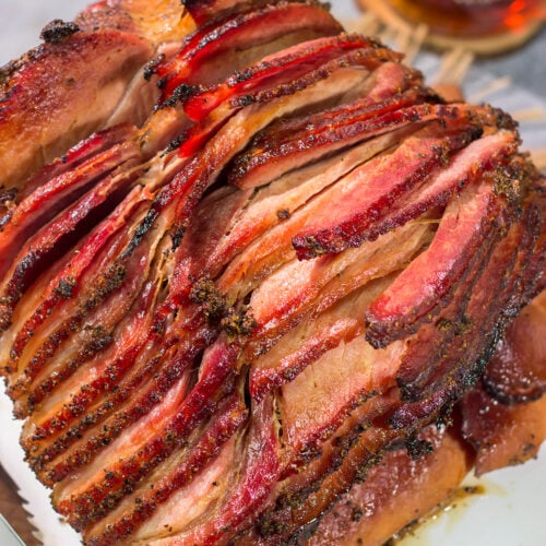 What's better than a ham sandwich? A ham sandwich made with Bourbon Glazed Double Smoked Ham! The sweet bourbon glaze combined with the salty ham is magical.