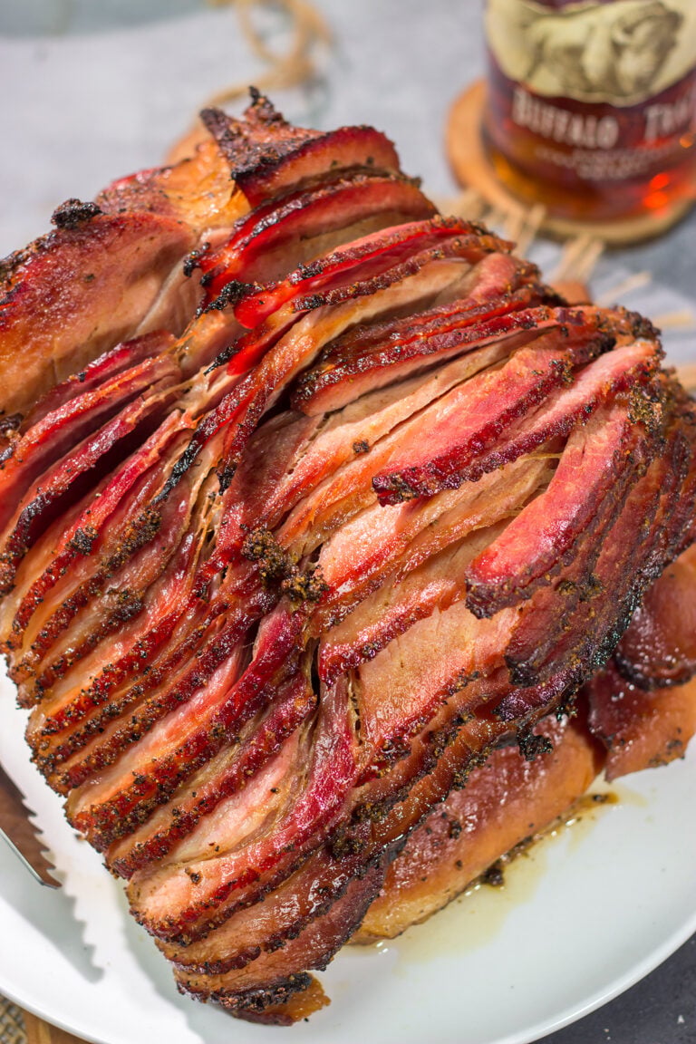 What's better than a ham sandwich? A ham sandwich made with Bourbon Glazed Double Smoked Ham! The sweet bourbon glaze combined with the salty ham is magical.