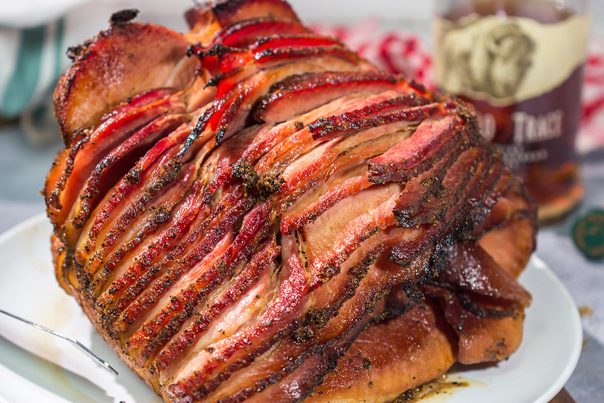 What's better than a ham sandwich? A ham sandwich made with Bourbon Glazed Double Smoked Ham! The sweet bourbon glaze combined with the salty ham is magical.