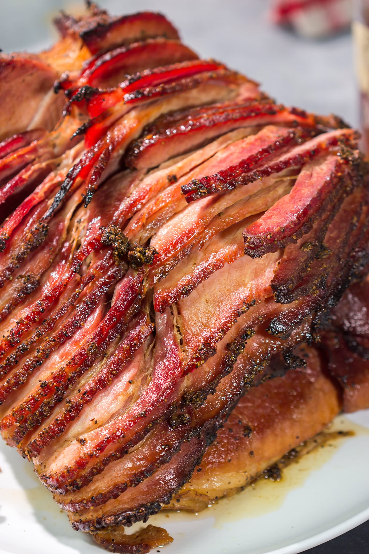 What's better than a ham sandwich? A ham sandwich made with Bourbon Glazed Double Smoked Ham! The sweet bourbon glaze combined with the salty ham is magical.