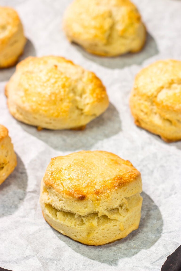 These Easy Buttermilk Biscuits are buttery, flaky and super simple to make. Make a batch for dinner tonight...or breakfast tomorrow...or both!