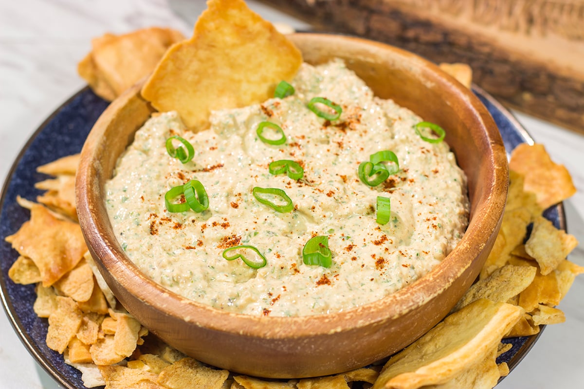 This easy Southwestern Onion Dip only takes ~10 minutes to make - and it's delicious! Make a batch and invite some friends over this weekend.