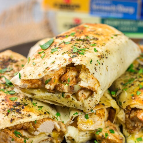These Cheesy Chicken Wraps are a cinch to make...and they're sure to become a new family favorite. This recipe is perfect for busy weeknights!