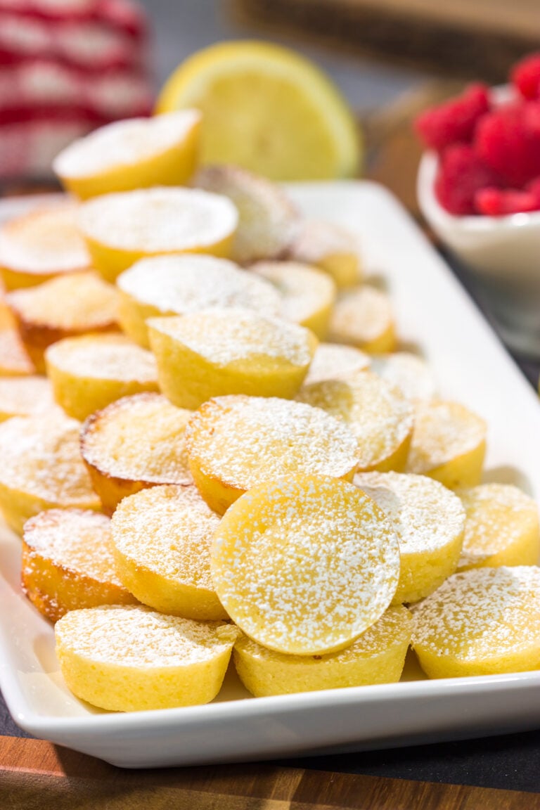These Bite-Sized Lemon Pies are easy to make...and even easier to eat! The pies pretty much make themselves, and they taste amazing. Make a batch this weekend!