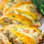 Cheesy Sausage Wreath